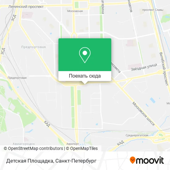 Карта Детская Площадка