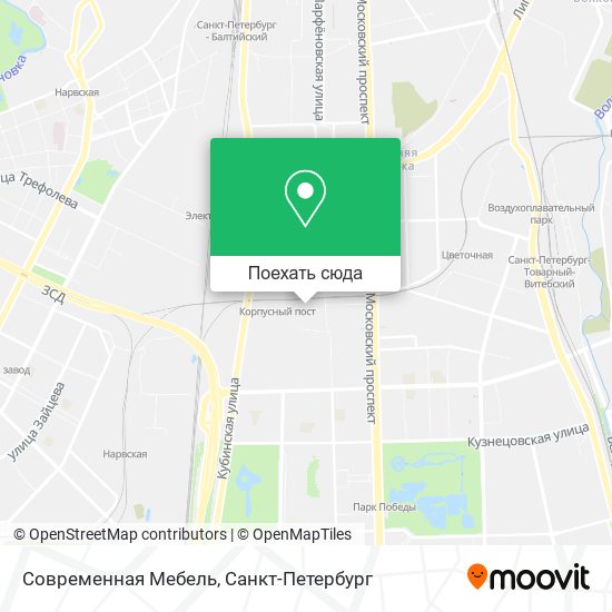 Карта Современная Мебель