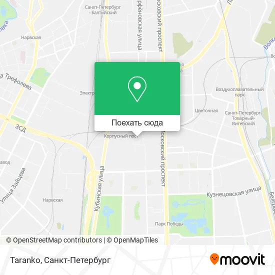 Карта Taranko