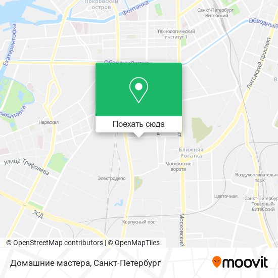 Карта Домашние мастера