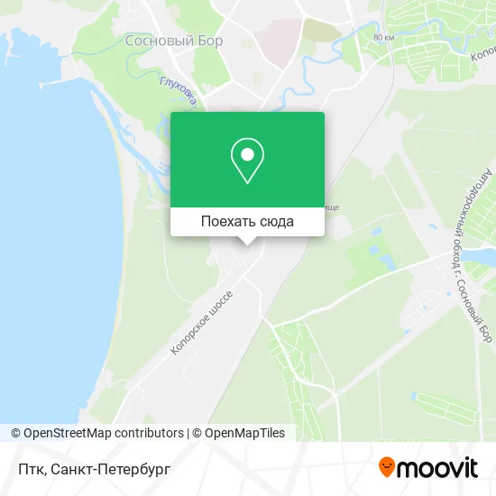 Карта Птк