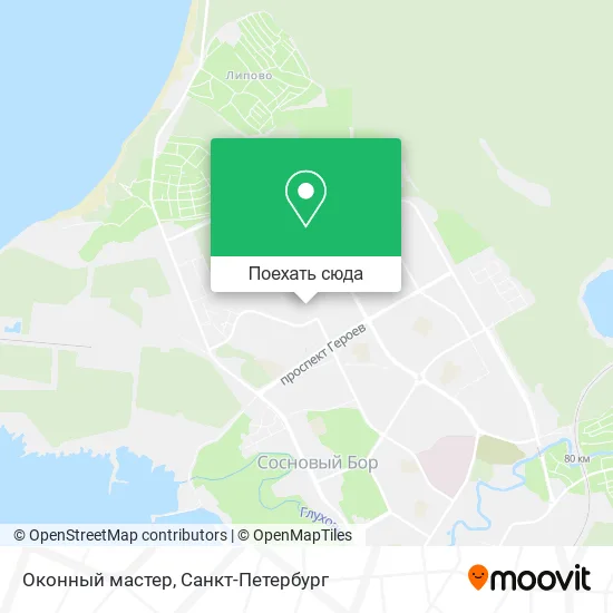 Карта Оконный мастер
