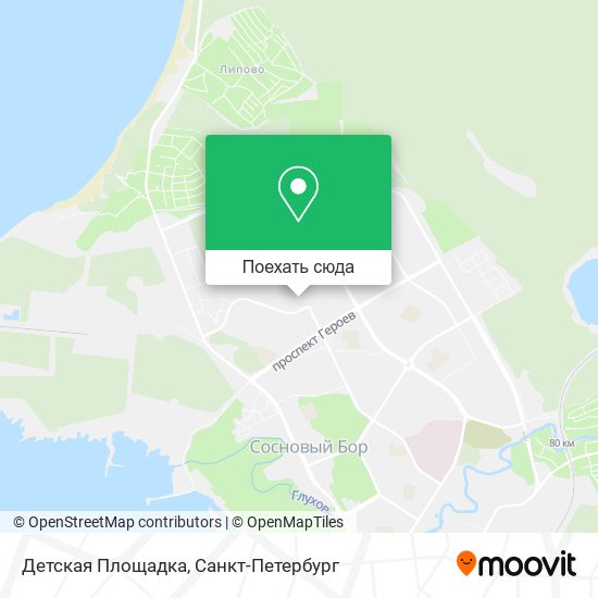 Карта Детская Площадка