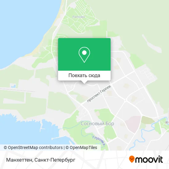 Карта Манхеттен