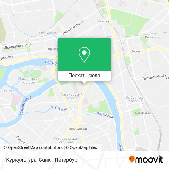Карта Куркультура