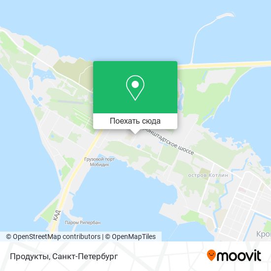 Карта Продукты