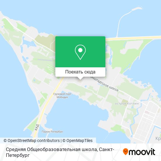 Карта Средняя Общеобразовательная школа