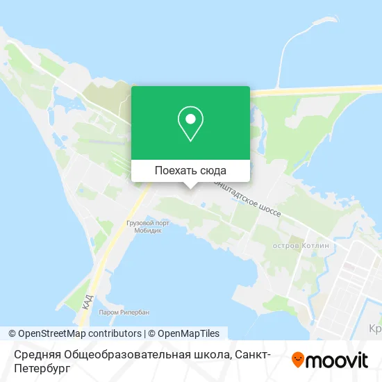 Карта Средняя Общеобразовательная школа