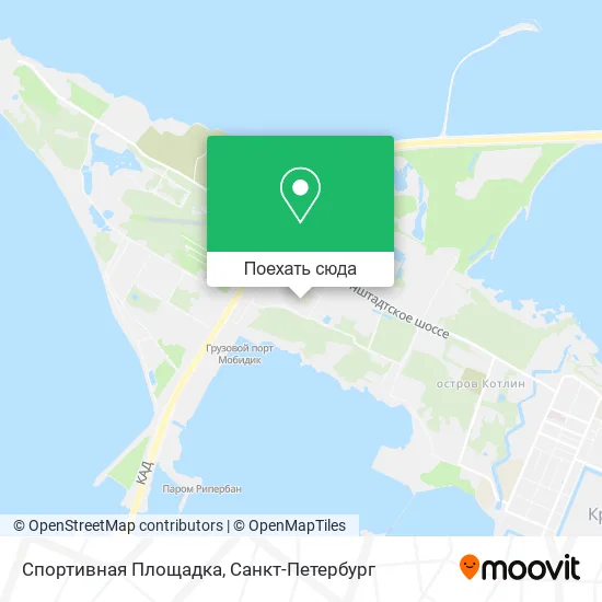 Карта Спортивная Площадка