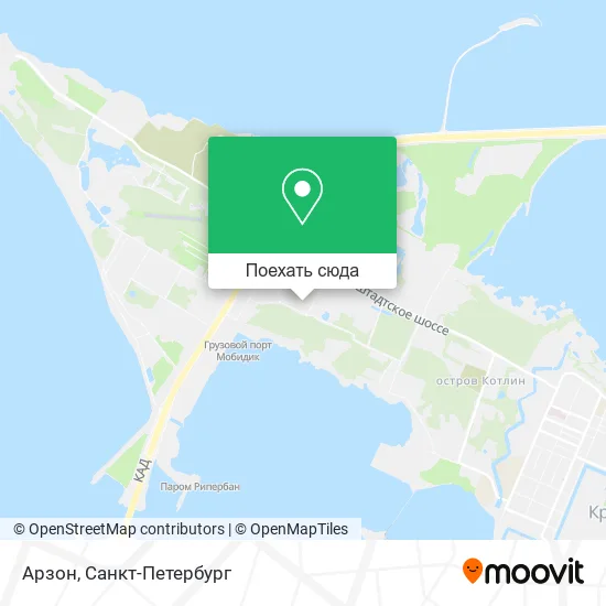 Карта Арзон