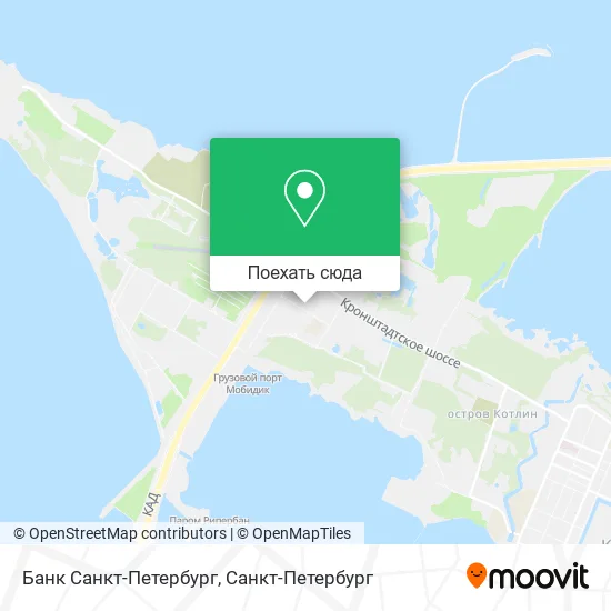 Карта Банк Санкт-Петербург