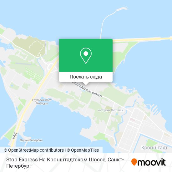 Карта Stop Express На Кронштадтском Шоссе