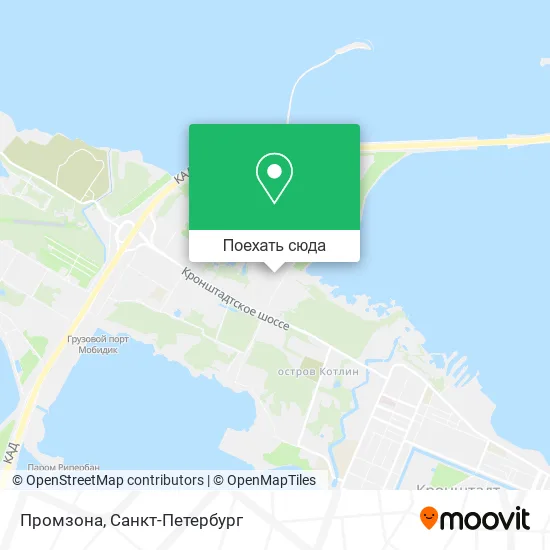 Карта Промзона