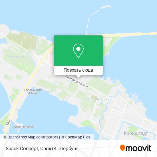 Карта Snack Concept