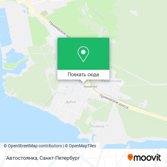 Карта Автостоянка