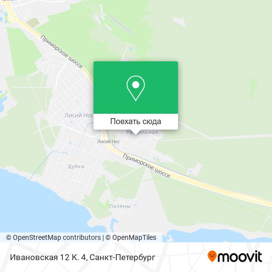 Карта Ивановская 12 К. 4