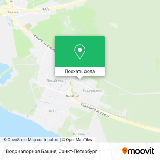 Карта Водонапорная Башня