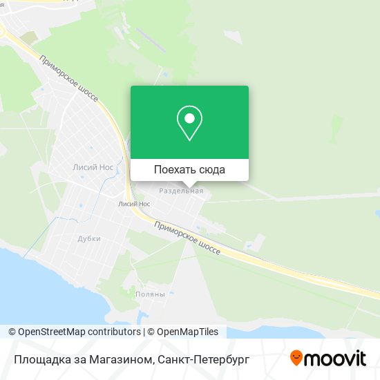 Карта Площадка за Магазином