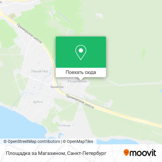 Карта Площадка за Магазином