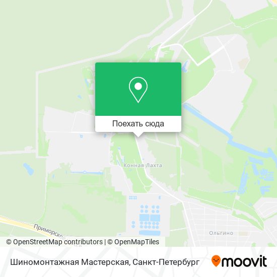 Карта Шиномонтажная Мастерская
