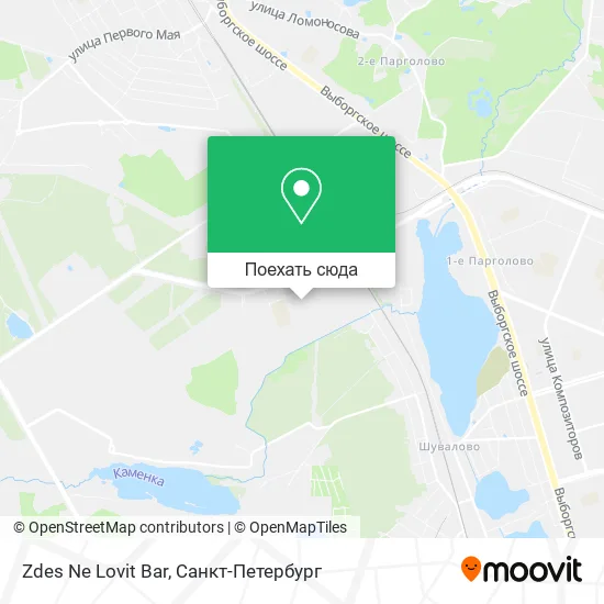 Карта Zdes Ne Lovit Bar