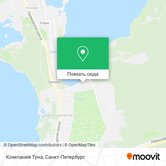 Карта Компания Туна