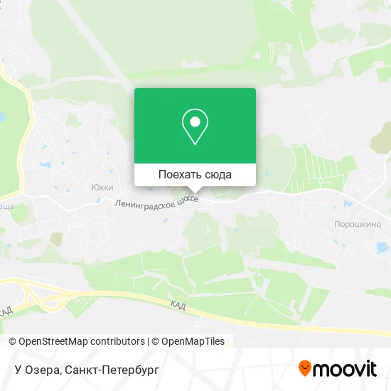 Карта У Озера