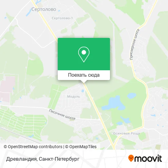 Карта Древландия
