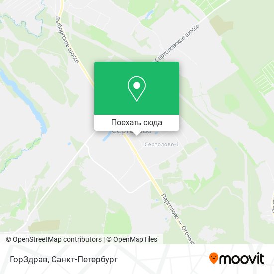 Карта ГорЗдрав