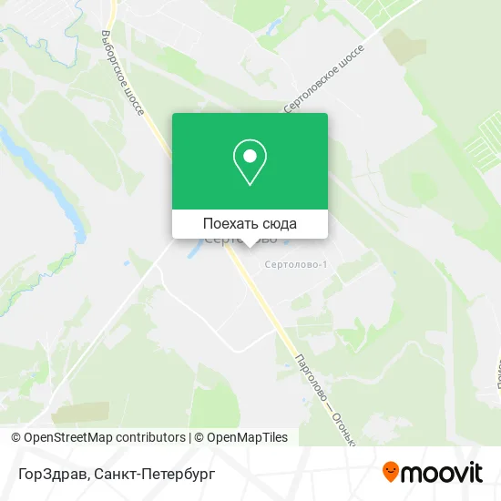 Карта ГорЗдрав