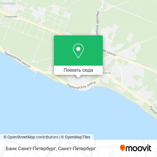 Карта Банк Санкт-Петербург