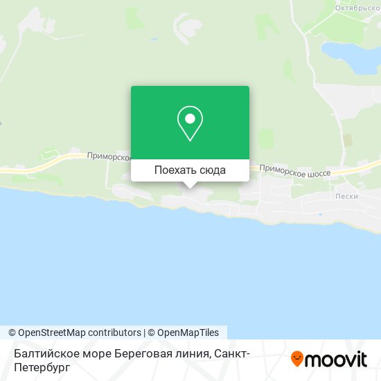 Карта Балтийское море Береговая линия