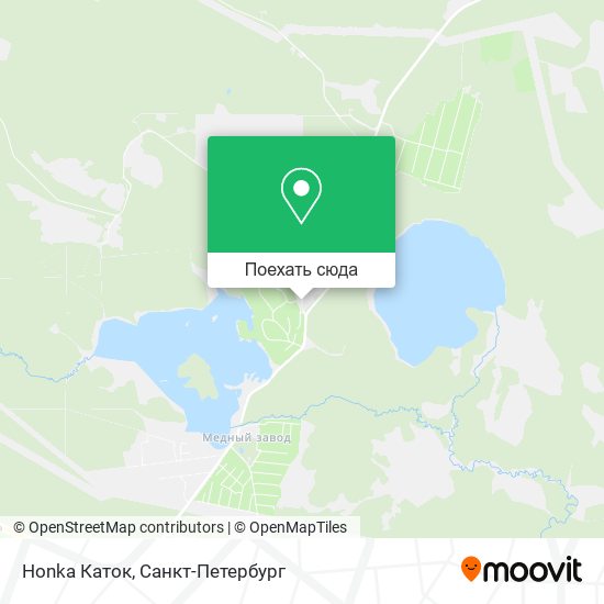 Карта Honka Каток