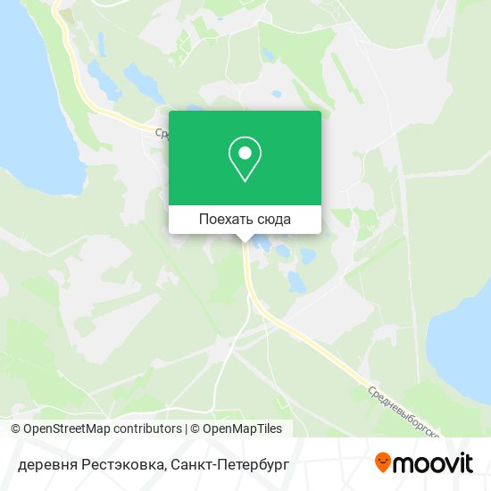 Карта деревня Рестэковка
