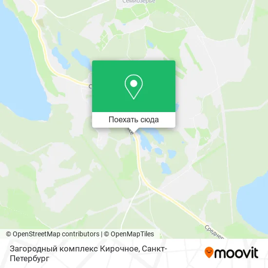 Карта Загородный комплекс Кирочное