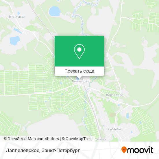 Карта Лаппелевское