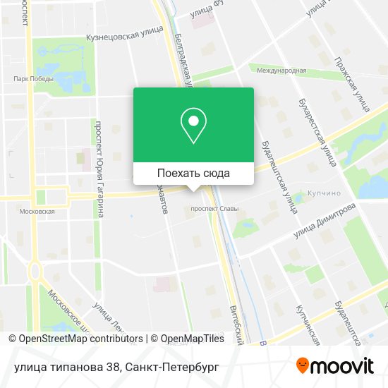 Карта улица типанова 38
