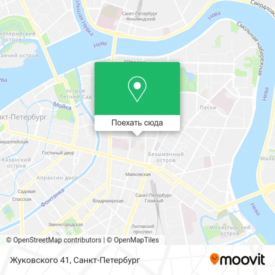 Карта Жуковского 41