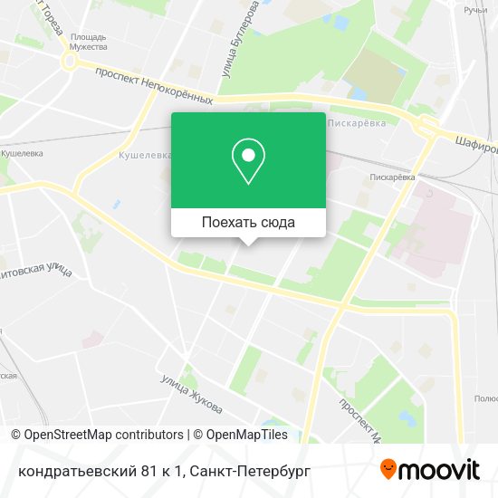 Карта кондратьевский 81 к 1