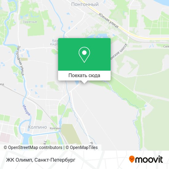 Карта ЖК Олимп