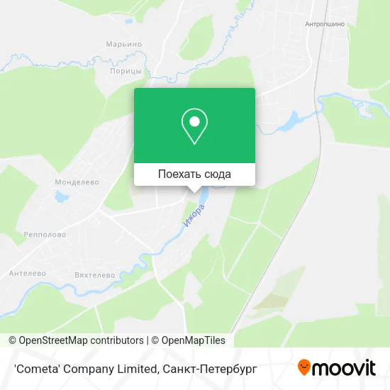Карта 'Cometa' Company Limited