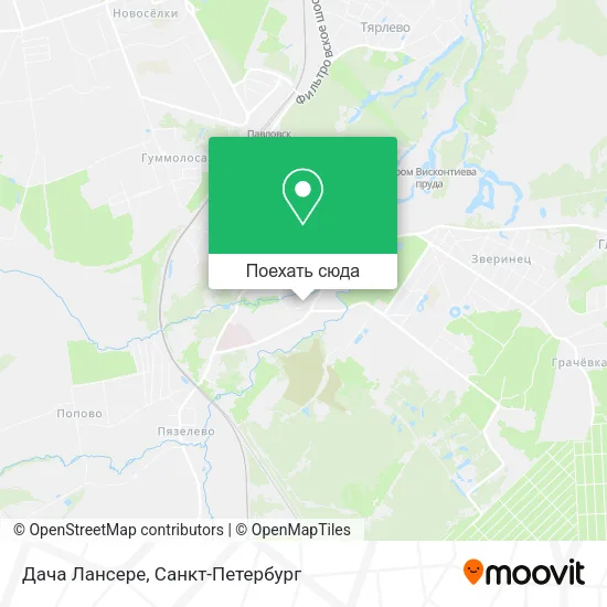 Карта Дача Лансере