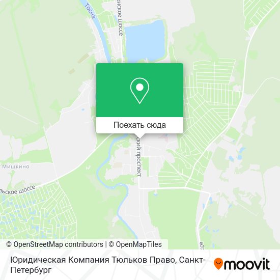 Карта Юридическая Компания Тюльков Право