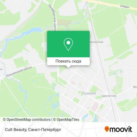 Карта Cult Beauty