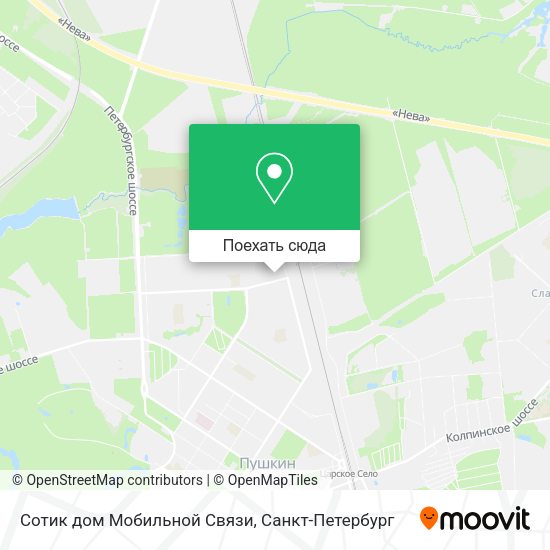 Карта Сотик дом Мобильной Связи