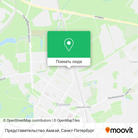 Карта Представительство Амвэй