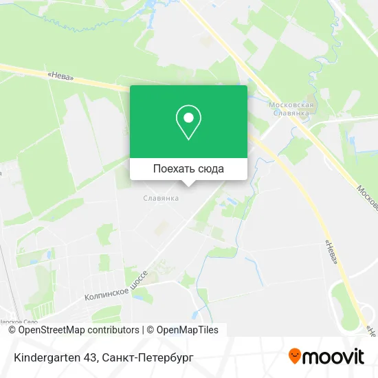 Карта Kindergarten 43