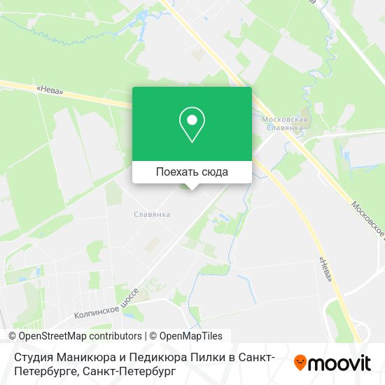 Карта Студия Маникюра и Педикюра Пилки в Санкт-Петербурге