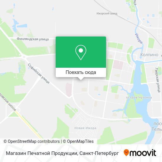 Карта Магазин Печатной Продукции