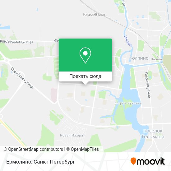 Карта Ермолино